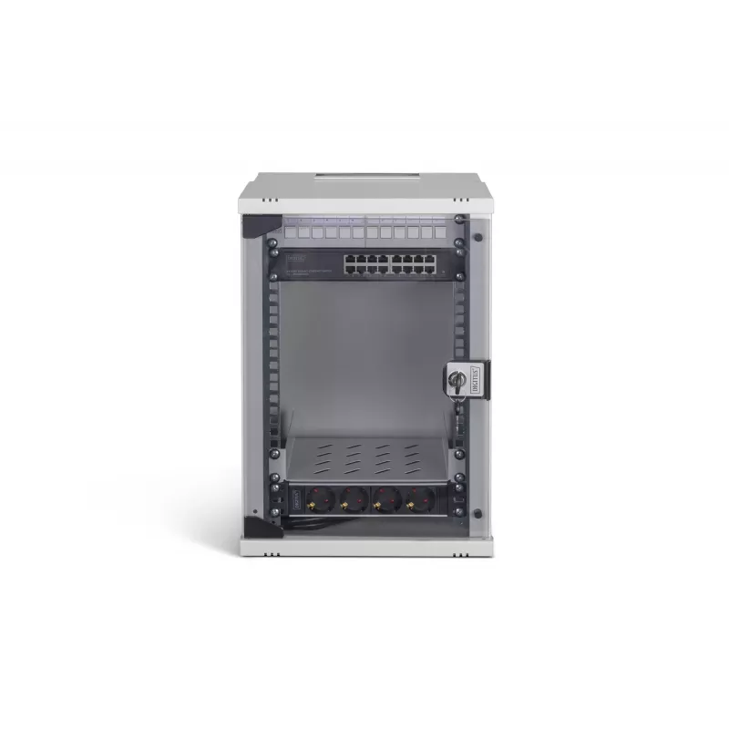 Seinale kinnitatav korpus Digitus DN-49102-SET 9U 315 x 300 mm Hall