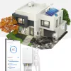 Energiaarvesti AEOTEC AEOEZWA046C3A60 — kolme klemmiga 60A Z-Wave'iga ühe- või kolmefaasiliseks seireks