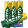 VARTA HR03 AAA laetav aku Accu Power 800 mAh 56703 laetavad patareid 4 tk Roheline