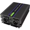 Pingemuundur QOLTEC Monolith 3000 MS Wave, 12 V → 230 V, 1500/3000 W, USB-ga