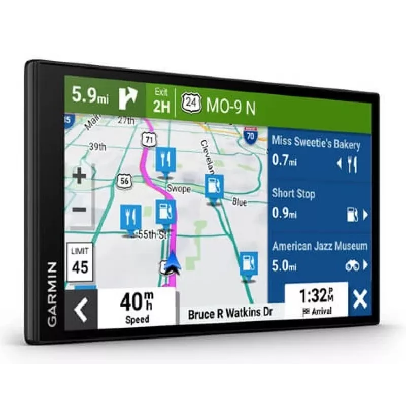 Garmin DriveSmart 76 navigaator Statsionaarne 17,8 cm (7) TFT puuteekraan 239,6 g Must (EU MT-D)
