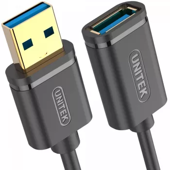 USB-kaabel Unitek Y-C4030GBK 3 m USB 3.1 Type-A to Type-B (andmeedastus ja laadimine)
