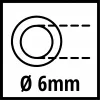 Voolik Einhell 41.394.10 4 m 8 bar Punane