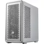 Arvuti korpus Cooler Master MasterFrame 600 Midi Tower hõbedane — ATX/Micro-ATX/ITX, karastatud klaas, toetab 3x140 mm esiventilaatoreid
