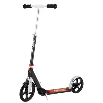 Kick scooter Razor A5 Lux — alumiinium, 20 cm polüuretaanrattad, kokkupandav, kõrguse reguleerimisega, max koormus 100 kg, must
