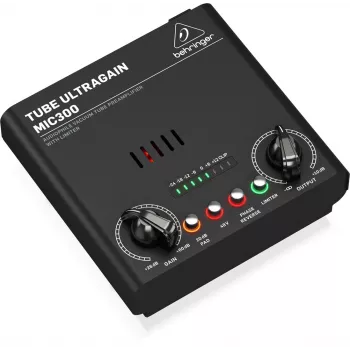Audio eelvõimendi Behringer MIC300 Must