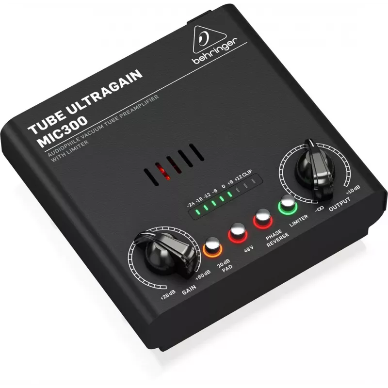 Audio eelvõimendi Behringer MIC300 Must