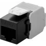 Microconnect KEYSTONE-16 keystone-moodul Flat Black RJ-45