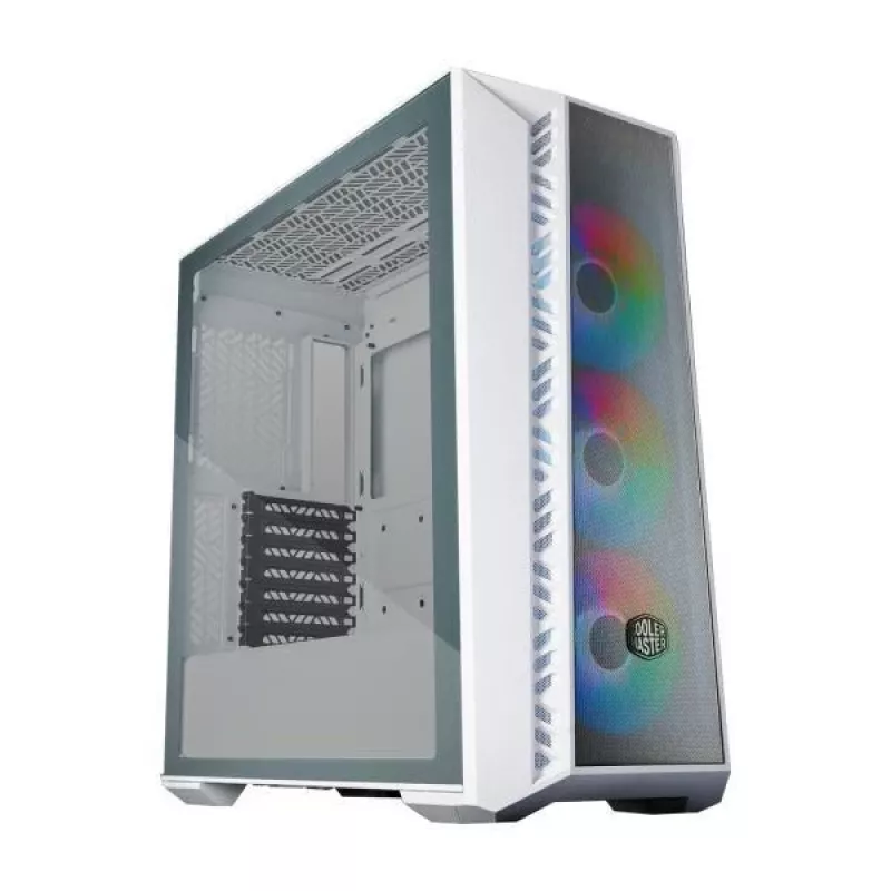 Cooler Master MasterBox 520 - Midi Tower - PC - Valge - ATX - EATX - micro ATX - Mini-ITX - SSI CEB - akrüülnitriilbutadieenstüreen (ABS) - teras - karastatud klaas - Multi