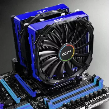 Arvutijahutussüsteemi osa Cryorig CR-CCI — ABS sinine lisatarvik mudelitele R1 Universal / R1 Ultimate (140×23×131 mm)