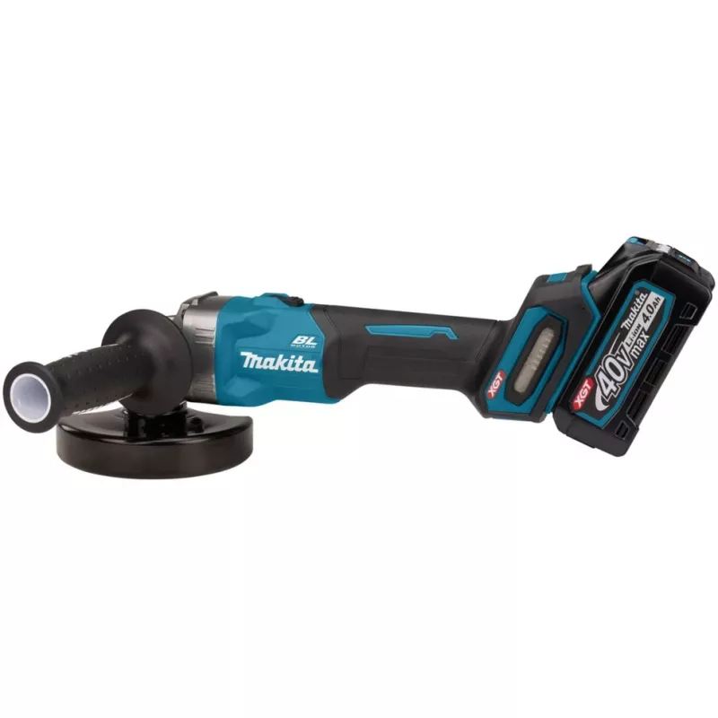 Juhtmeta nurklihvija GA008GM201 XGT, 40 V (sinine/must, 2x Li-Ion XGT aku 4,0 Ah, MAKPAC suurus 4)