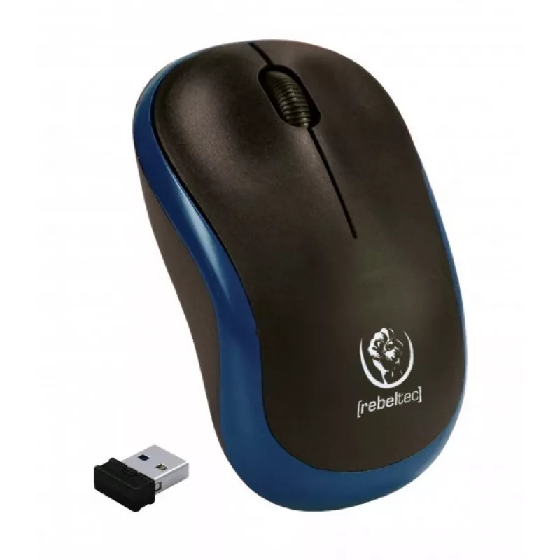 Juhtmevaba optiline hiir Rebeltec METEOR sinine RBLMYS00048 USB