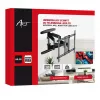 GART LCD/LED TV kinnitus 40-75 45 kg vertikaalne/horisontaalne reguleerimine 58-380 mm max VESA 600x400