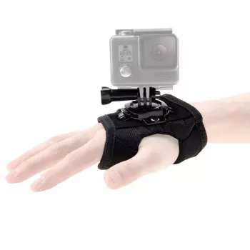 Puluz käerihmakinnitusklamber action-kaameratele 360° pöörlemisega — ühildub GoPro HERO 7/6/5/4/3/2, SJCAM, Xiaomi