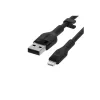 Lightning-kaabel Belkin CAA008BT1MBK 1m Must USB A–USB C