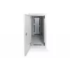 Digitus arvutikorpus klaasuksega, ratastel, lukustatav, ventilatsiooniavadega