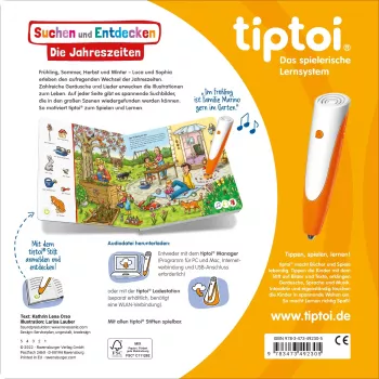 tiptoi Search and Discover: The Seasons, õpperaamat