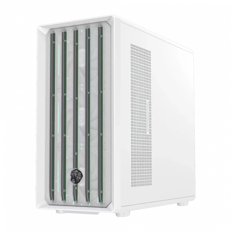 Gamemax korpus | CLAW 460 WH | Valge | Mid-Tower | Toiteplokk pole kaasas