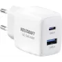 VOLTCRAFT VC-13082880 USB-laadija siseruumidesse, väljundvool (max) 2,08 A, 2x USB, USB-C® pistikupesa (toiteedastus) (VC-13082880)