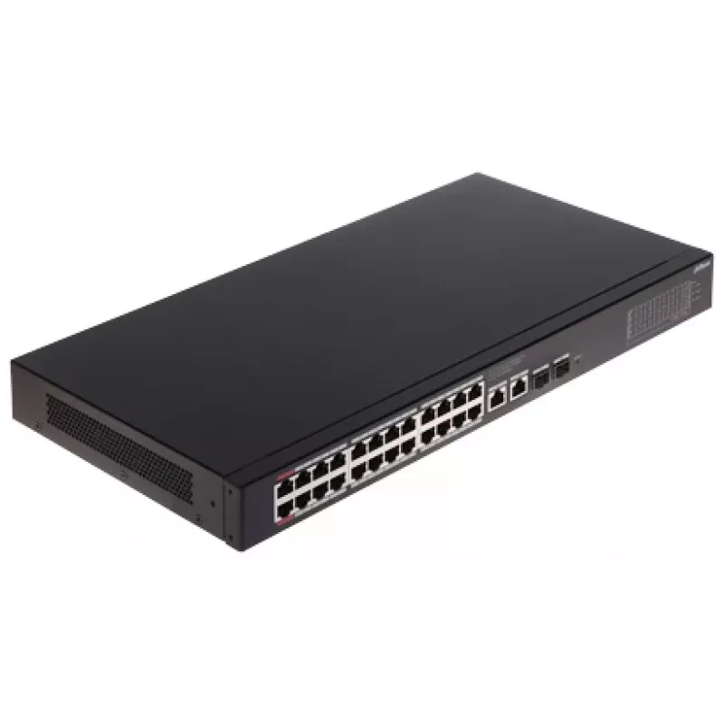 Dahua Technology CS4228-24GT-375 hallatav L2 Gigabit Ethernet (10/100/1000) toide üle Etherneti (PoE) must