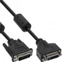 InLine DVI-D kaabel 24+1 M/F, Dual Link, 2 ferriitsüdamikku, 3m