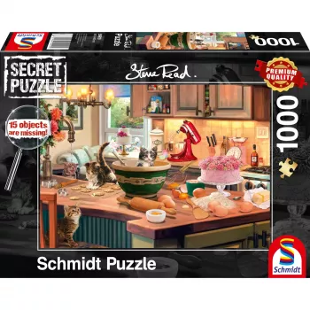 Pusle Schmidt Spiele 59919 — 1000 tükki, 693 × 493 mm, Toit ja joogid