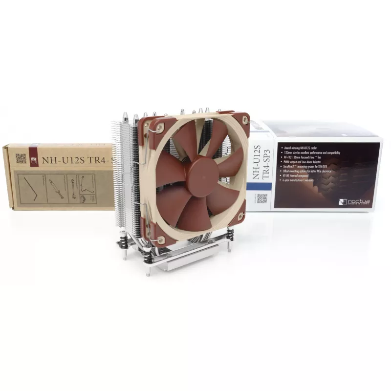Protsessori jahuti Noctua NH-U12S TR4-SP3, üks 120 mm ventilaator, AMD TR4/SP3 pesadele, 158×125×71 mm, 870 g
