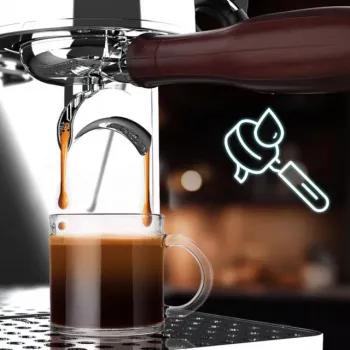 Baristeo Intima Siebträgermaschine (hõbe/roostevaba teras, termoblokk)