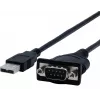 Serial USB to RS-232 kaabel Exsys EX-13001, 1,8 m, FTDI kiibistik