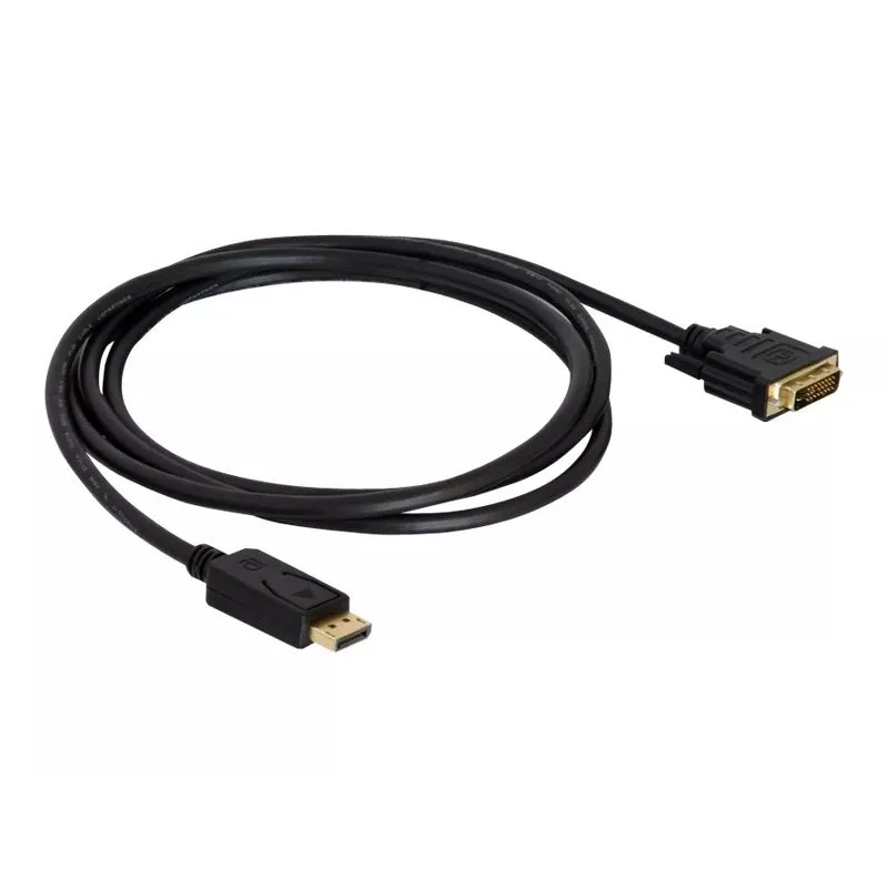 DisplayPort–DVI 24+1 kaabel m/m 5 m DeLOCK