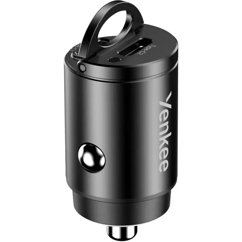 Autolaadija YENKEE CAR 01 Power Delivery 30W 2×USB-C