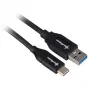 Sharkoon USB 3.2 Gen 2 kaabel USB-A pistik> USB-C must 1 meeter - Kaabel - Digitaalne/Andme