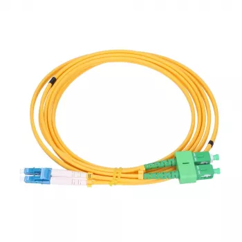 Extralink SC/APC - LC/PC ühemoodiline dupleks-patch-kaabel 9/125 µm 2 mm, 1,5 m