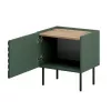 Öökapi komplekt cama meble ONDA 2 tk 50×40×K54 cm, roheline, MDF/puitlaastplaat, 16 mm karkass