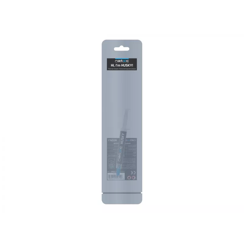 Termopasta NATEC Husky NPT-1324, soojusjuhtivus 4,63 W/m·K, maht 2 ml, tihedus 2,5 g/cm³