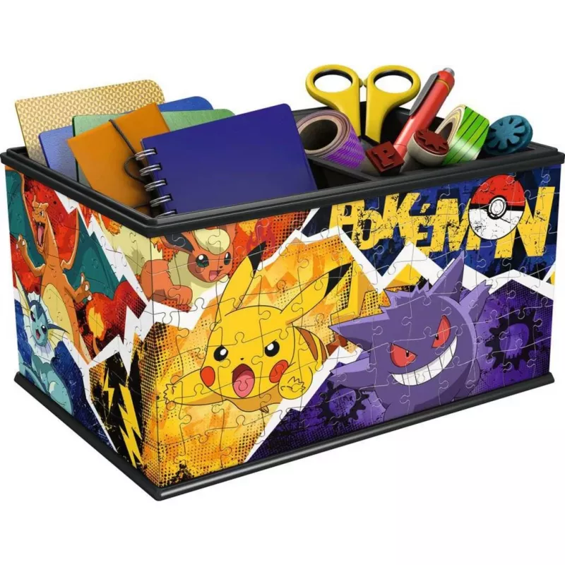3D pusle Ravensburger Pokémon 3D Cartoons vanusele 8 ja vanemad