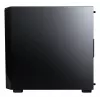 Montech X5M (B) Micro Tower PC-korpus — Micro‑ATX/Mini‑ITX, 3×120 mm ees, 1×120 mm taga, toetab ATX-toiteplokki, 2×3,5-tolline + 4×2,5-tolline, must