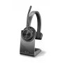 HP Poly Poly Voyager 4300 UC Series 4310 - Peakomplekt - Kõrvapealne - Bluetooth - Juhtmevaba - USB-C - Zoomi sertifitseeritud (218474-01)