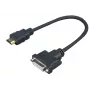 Vivolink PROHDMIADAPDVI videokaabli adapter 0,2 m HDMI DVI-D Must