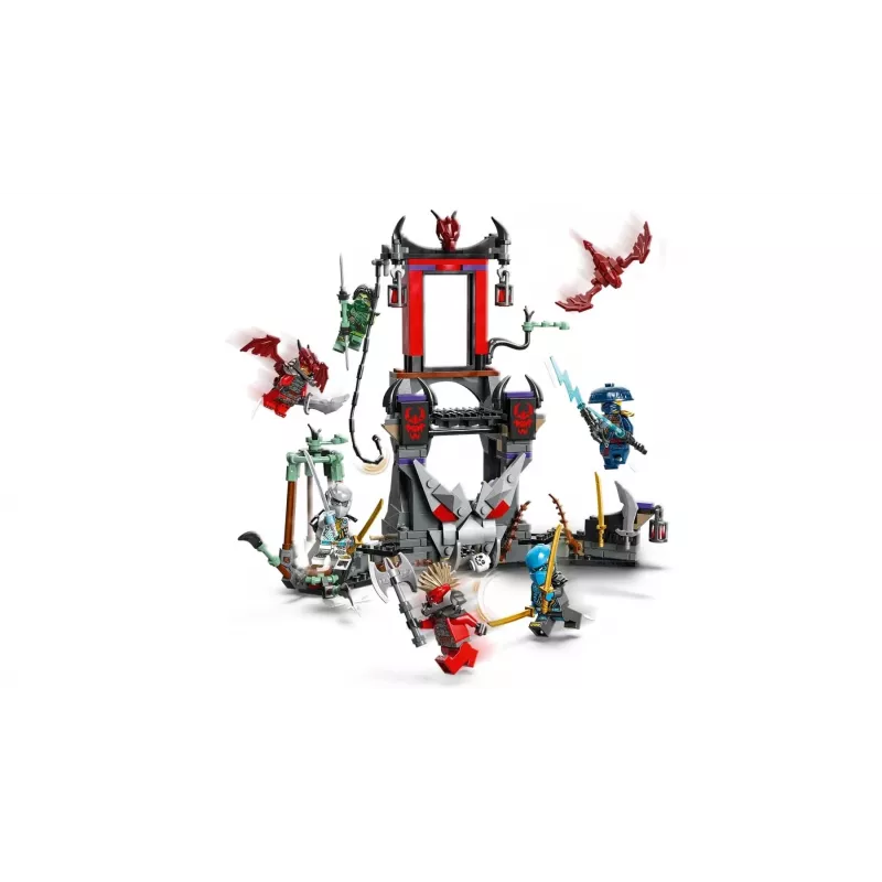 Ehituskomplekt LEGO NINJAGO 71841 Dragon Village — 305 detaili, 6 minifiguuri, vanusele 7+