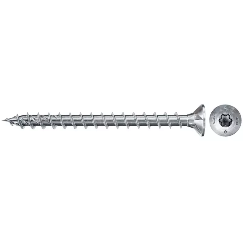 Kruvikomplekt FISCHER FixTainer PowerFast II, 702 tk, täiskeere, tsingitud