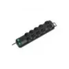 Brennenstuhl Primera-Line 10-pistikupesaga must 2m pikendusjuhe 1153300120, must, H05VV-F 3G1,5 toitekaabel 2,0 m