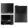 SilverStone SUGO 13 - Lauaarvuti - Mini-DTX - ilma toiteallikata (AT / PS/2) - Must - USB/Audio (SST-SG13B-Q)