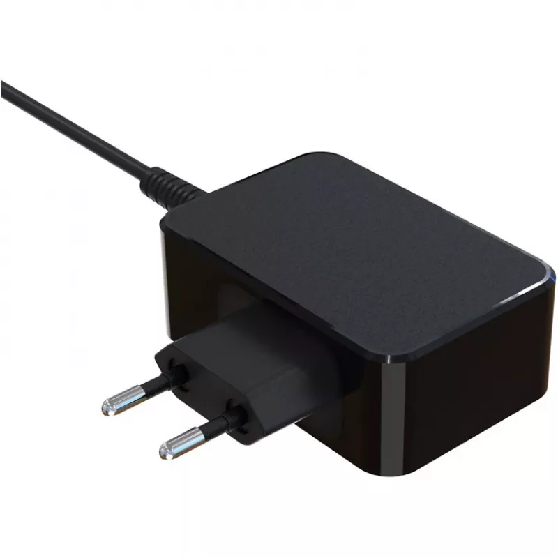 Mobiilseadme laadija LC-Power LC-NB-GAN-65-C sülearvutile Must Vahelduvvool Siseruumidesse