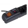 HSK DATA ALP-ACARS10---0N pikendusjuhe 1,5 m 5 vahelduvvoolu pistikupesa Siseruumides Must