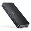 Dokkimisjaam UNITEK D1103A01 USB4 juhtmega must 100W toiteedastus