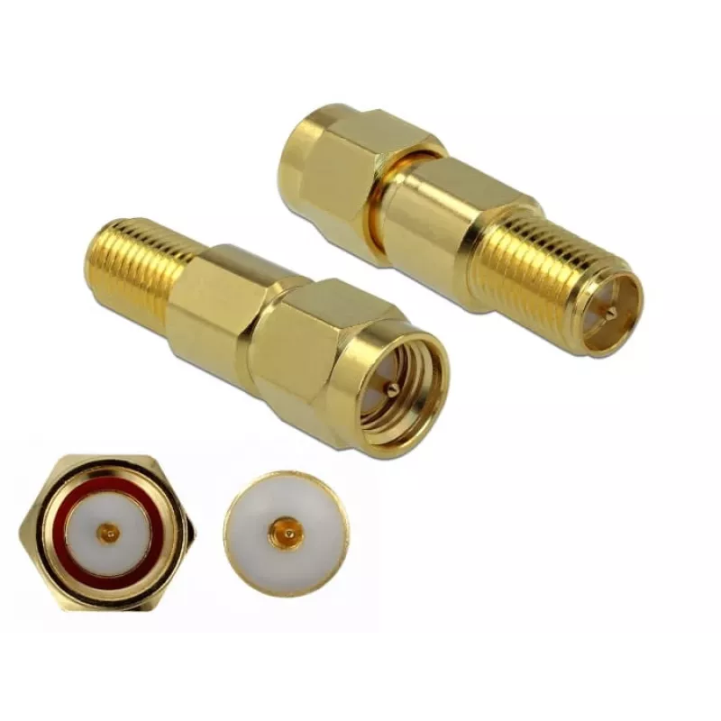 Koaksiaaladapter SMA DeLOCK 89991