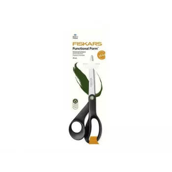 Fiskars 1074547 kontori-/meisterdamiskäärid Universal Sirge lõige Must, Roostevaba teras