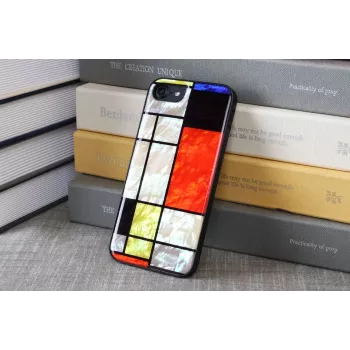 Kaitseümbris iKins Apple iPhone 8/7-le Mondrian Must
