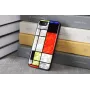 Kaitseümbris iKins Apple iPhone 8/7-le Mondrian Must